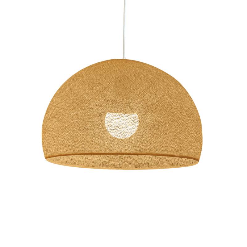 La Case De Cousin Paul Abat-jour Coupole Lin 67 Avec Suspension Simple