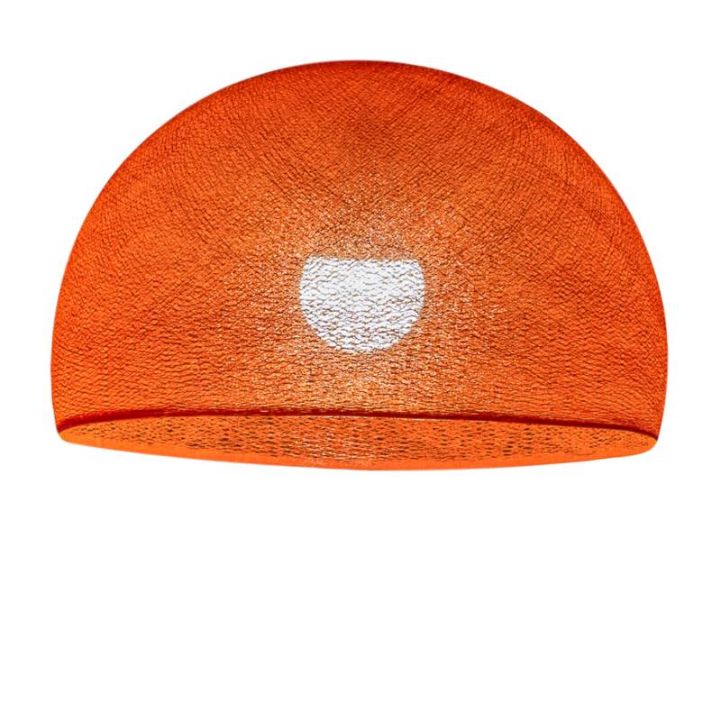 La Case De Cousin Paul Abat-jour Coupole Orange Fifty