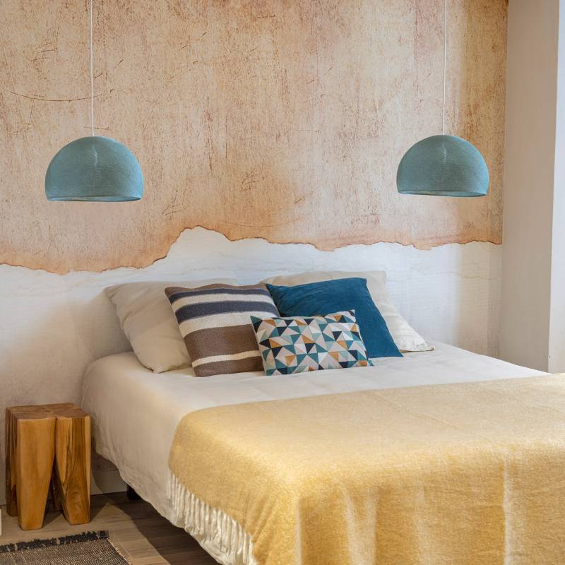 La Case De Cousin Paul Abat-jour Coupole Vert De Gris