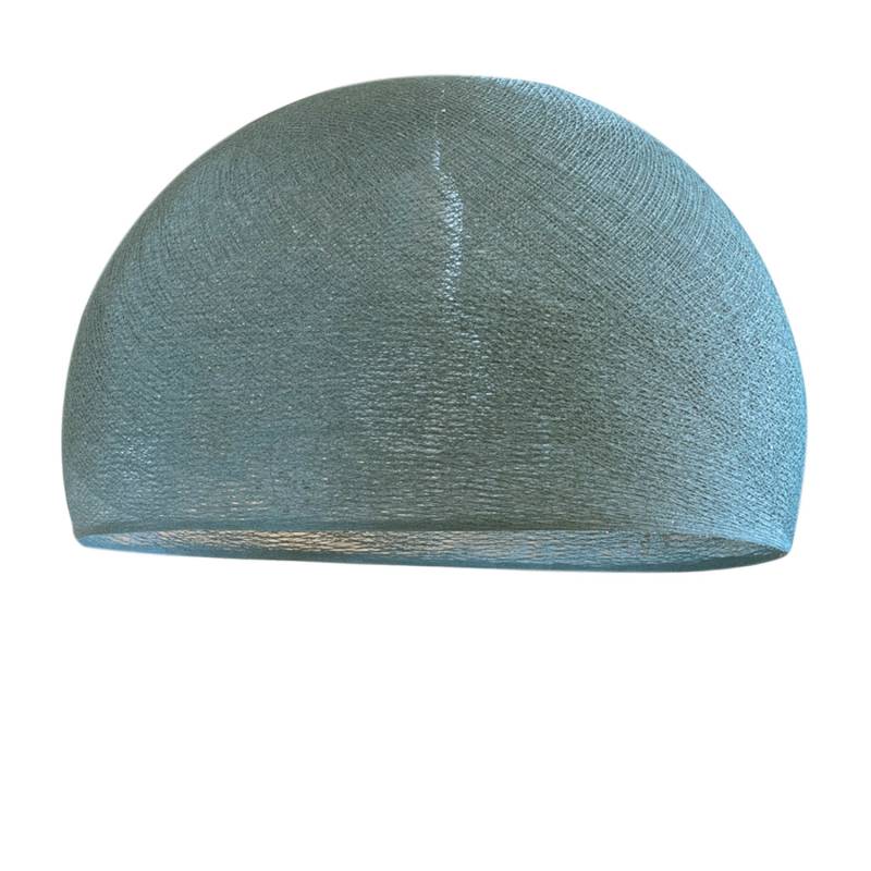 la case de cousin paul Abat-jour Coupole Vert de Gris