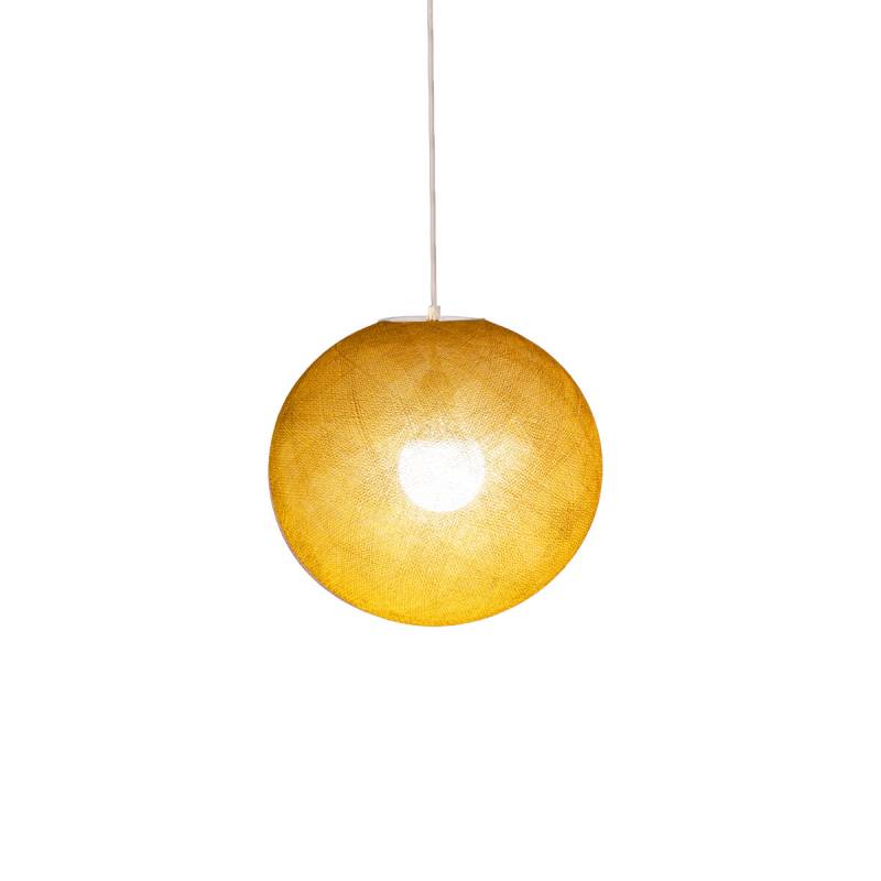 La Case De Cousin Paul Abat-jour Design Globe Light Camel Ø 36cm