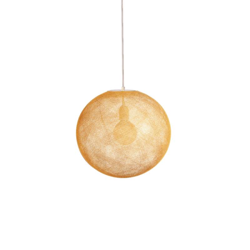 la case de cousin paul Abat-jour Design Globe Light Camel Ø 36cm