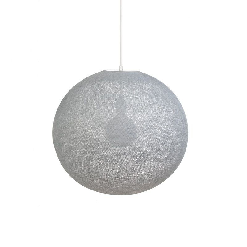 la case de cousin paul Abat-jour Design Globe Light XL Acier Ø 50cm