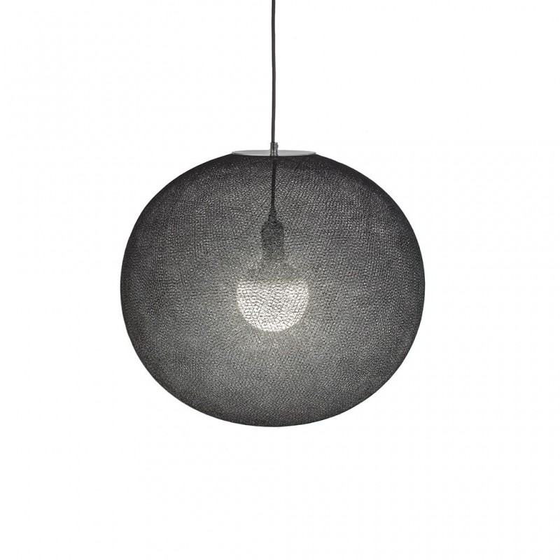 La Case De Cousin Paul Abat-jour Design Globe Light XL Anthracite Ø 50cm