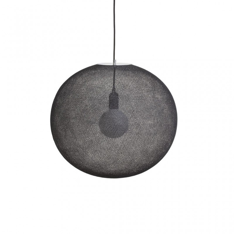 La Case De Cousin Paul Abat-jour Design Globe Light XL Anthracite Ø 50cm