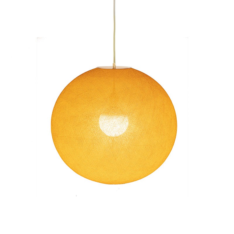 La Case De Cousin Paul Abat-jour Design Globe Light XL Curry Ø 50cm