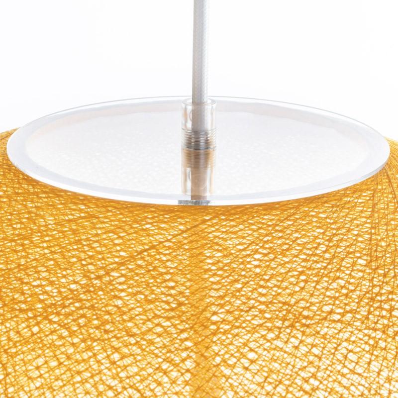 La Case De Cousin Paul Abat-jour Design Globe Light XL Curry Ø 50cm