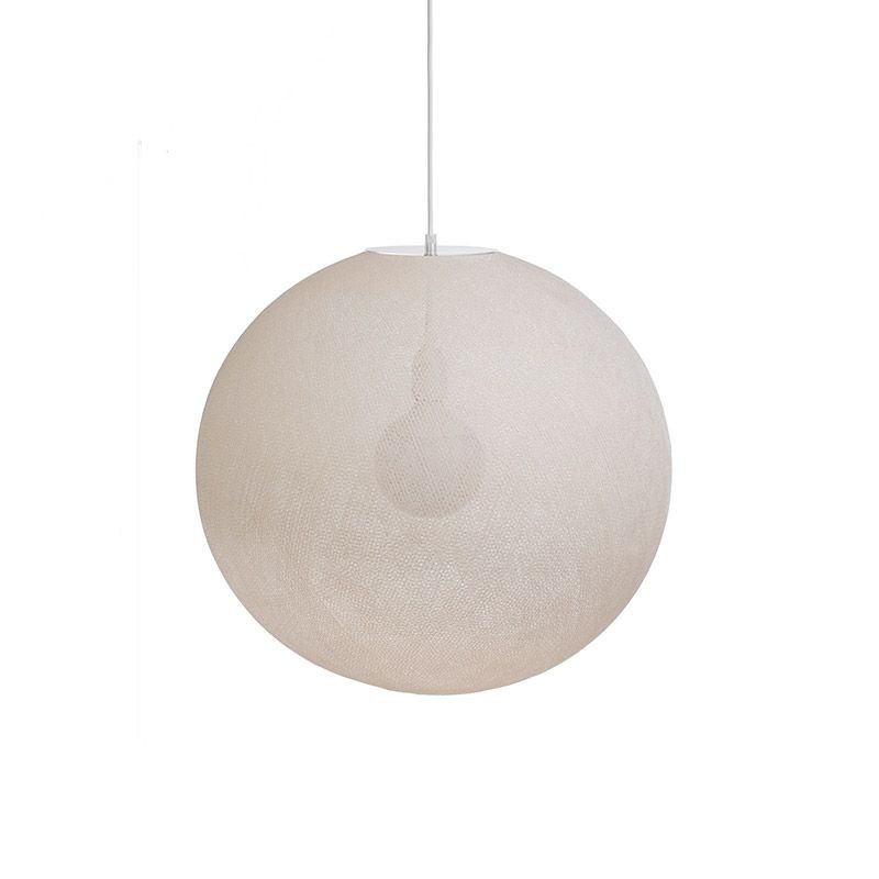 la case de cousin paul Abat-jour Design Globe Light XL Ecru Ø 50cm