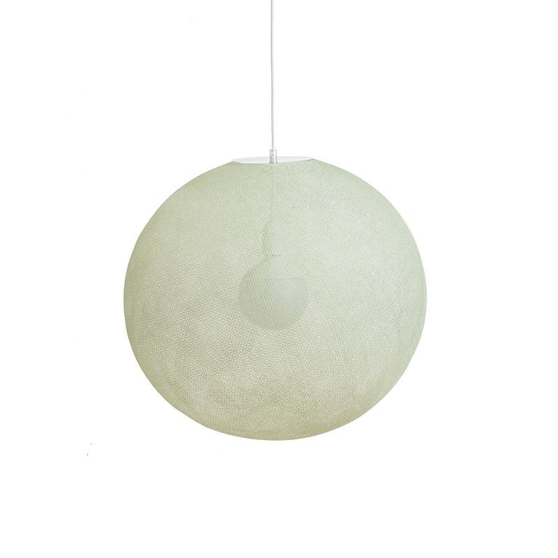la case de cousin paul Abat-jour Design Globe Light XL Tilleul Ø 50cm
