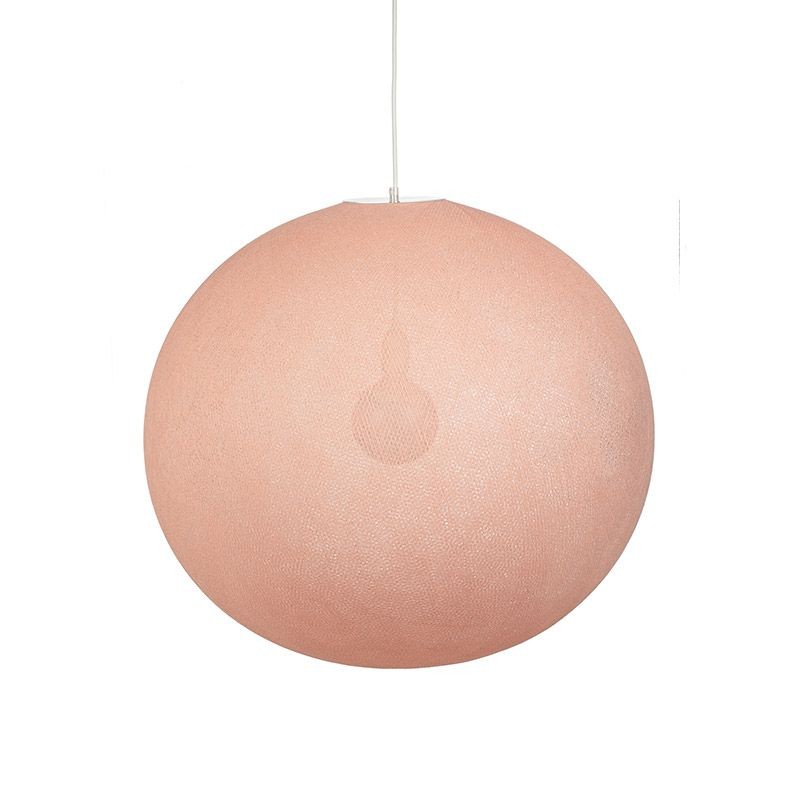 la case de cousin paul Abat jour design Globe Light XXL Blush Ø 67cm