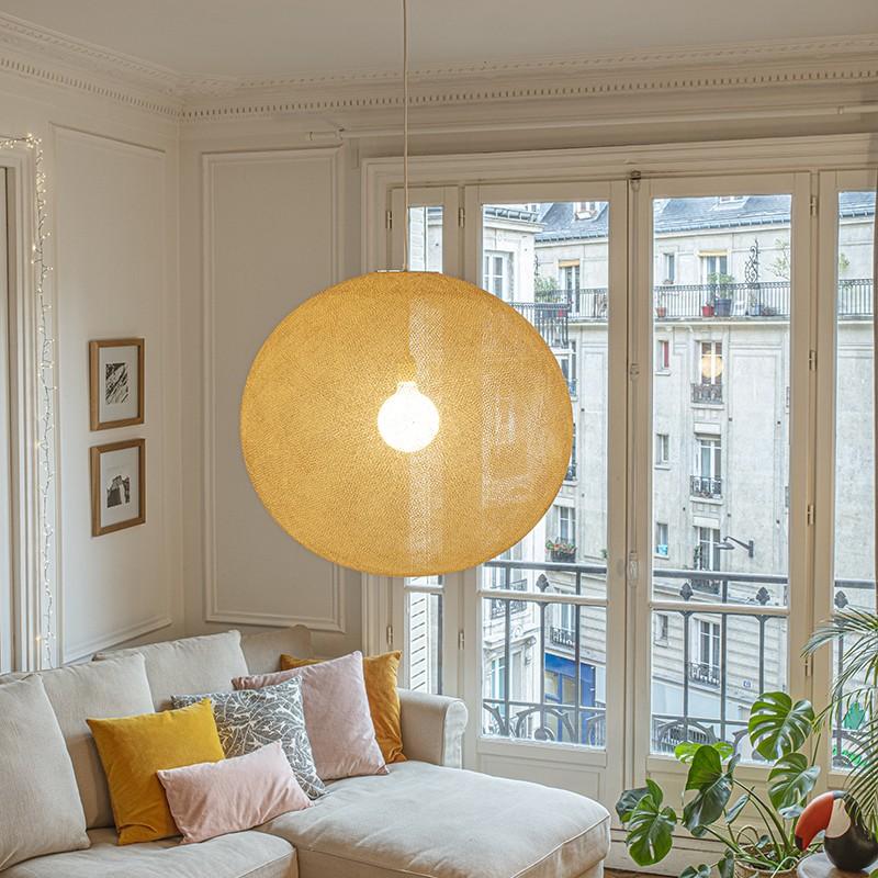 La Case De Cousin Paul Abat Jour Design Globe Light XXL Sahara Ø 67cm