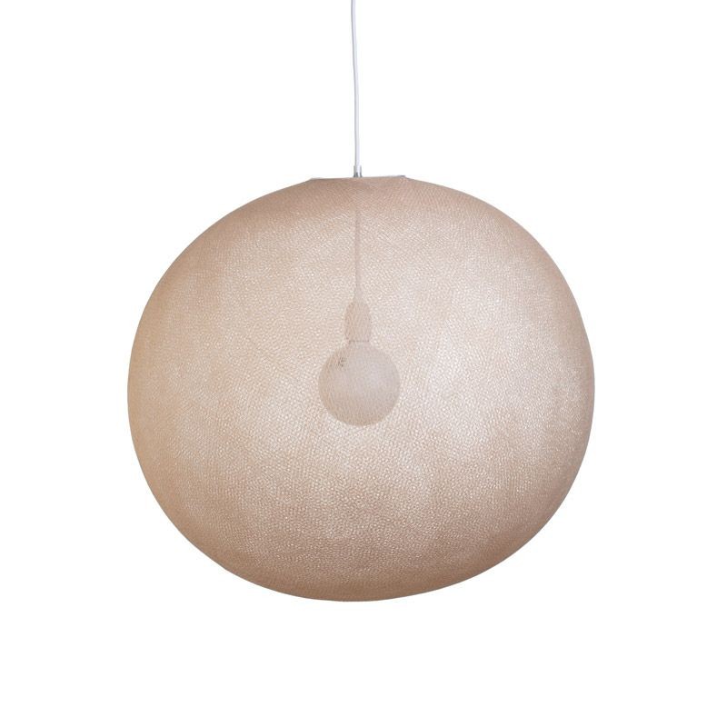 la case de cousin paul Abat jour Design Globe Light XXL Sahara Ø 67cm