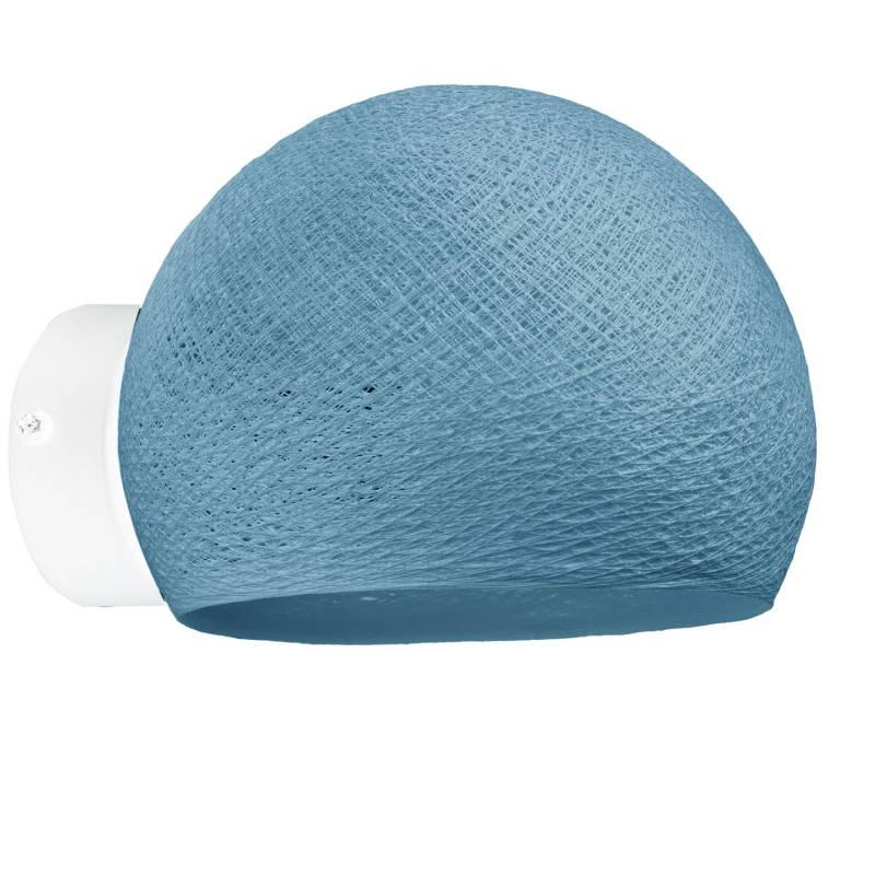 la case de cousin paul Applique murale blanche Bebop denim