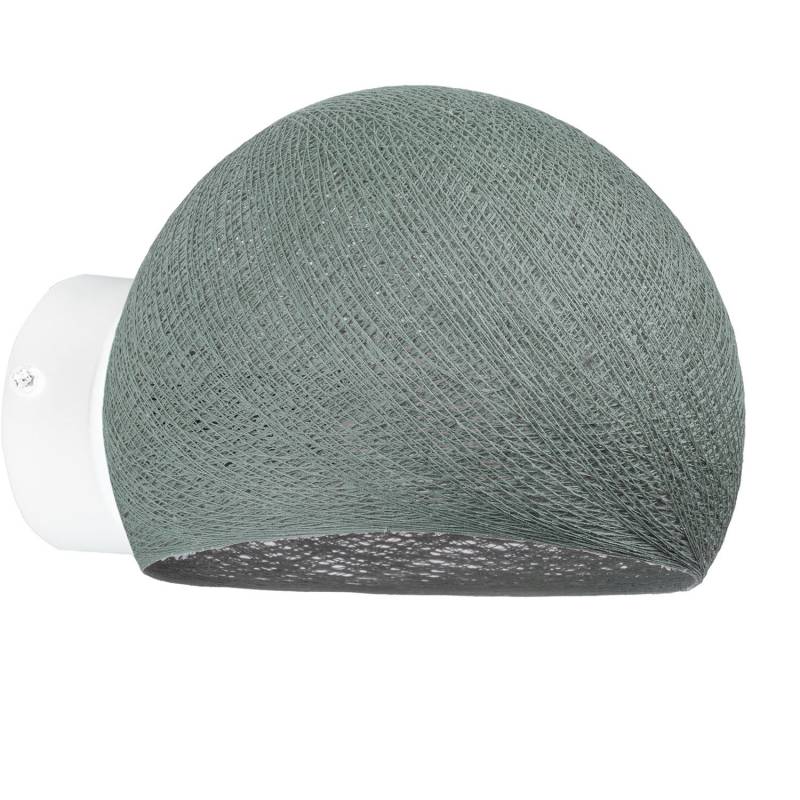 La Case De Cousin Paul Applique Murale Blanche Bebop Vert De Gris - Reconditionnée