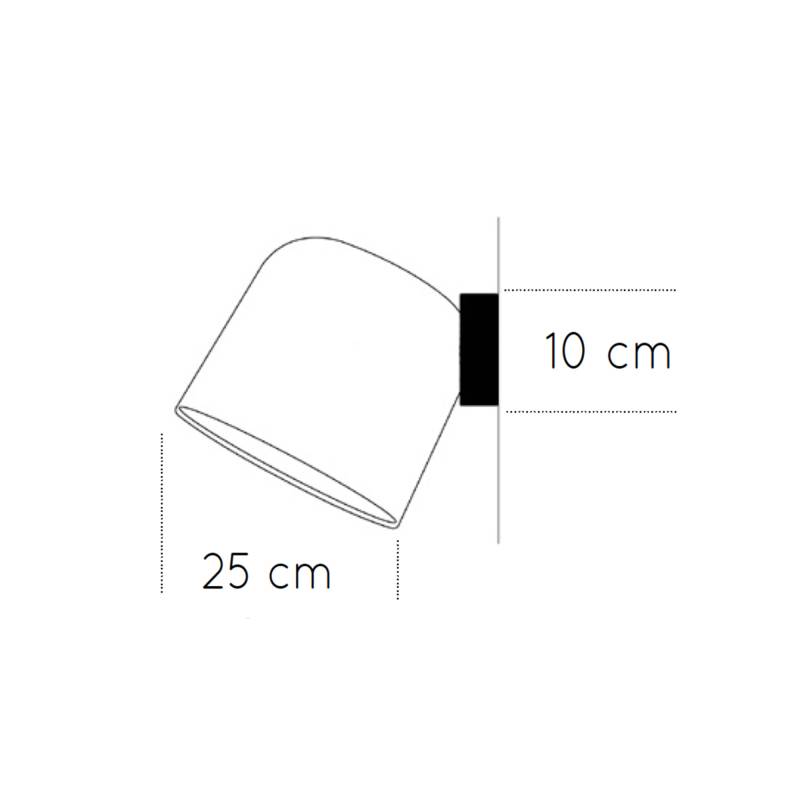 La Case De Cousin Paul Applique Murale Blanche Cloche Moutarde