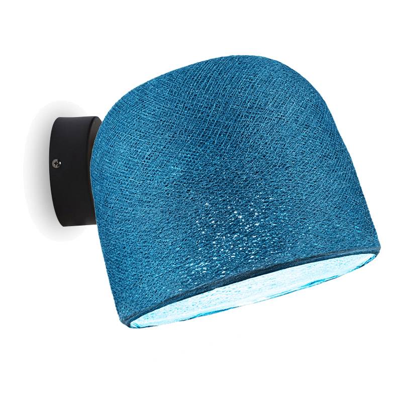 La Case De Cousin Paul Applique Murale Cloche Bleu Paon