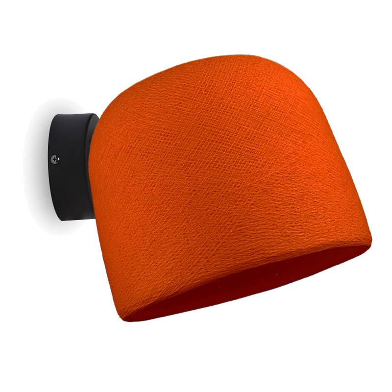 la case de cousin paul Applique murale Cloche orange fifty
