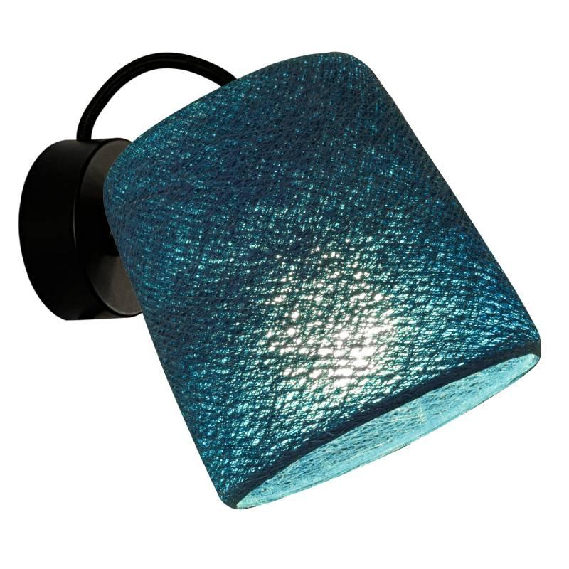La Case De Cousin Paul Applique Murale Swing Bleu Paon