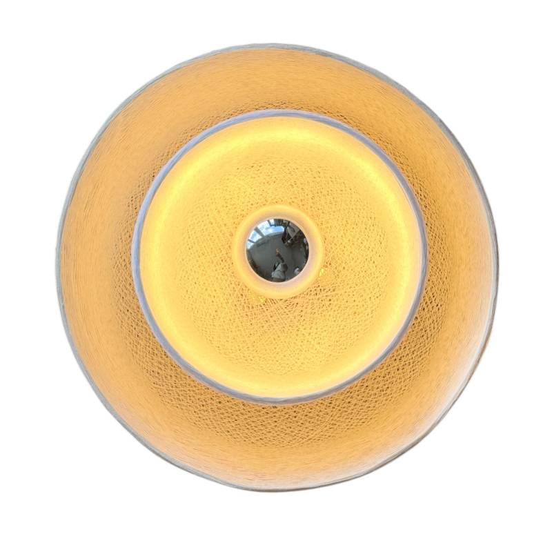 La Case De Cousin Paul Applique Murale Tulipe Aimantée - écru Et Blanc