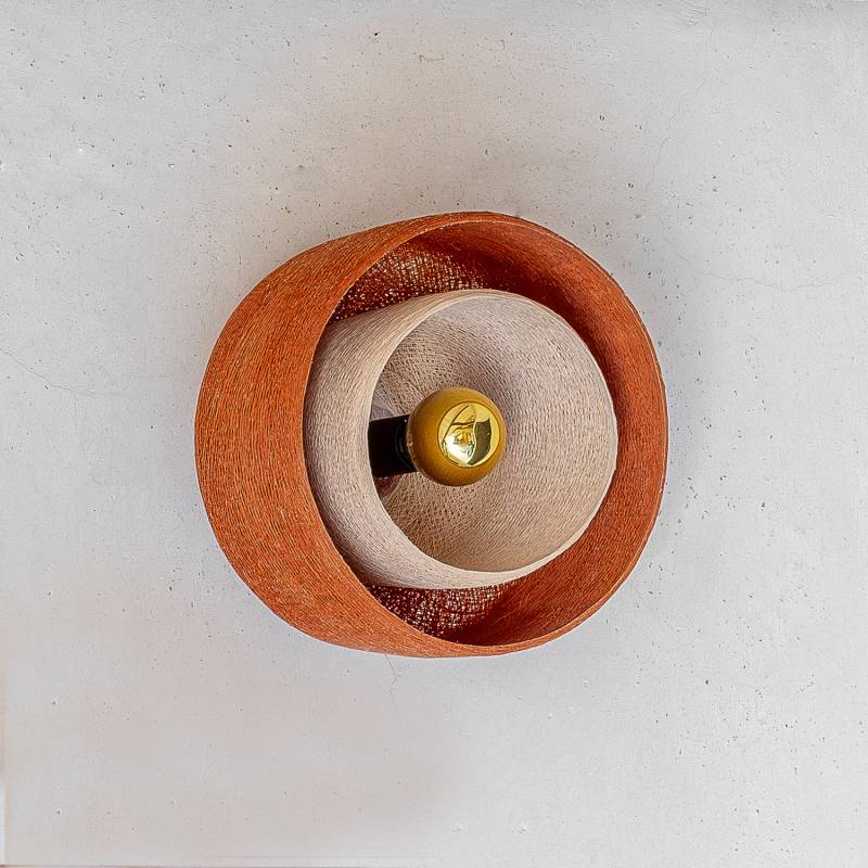 La Case De Cousin Paul Applique Murale Tulipe Aimantée - Havane Et Nude