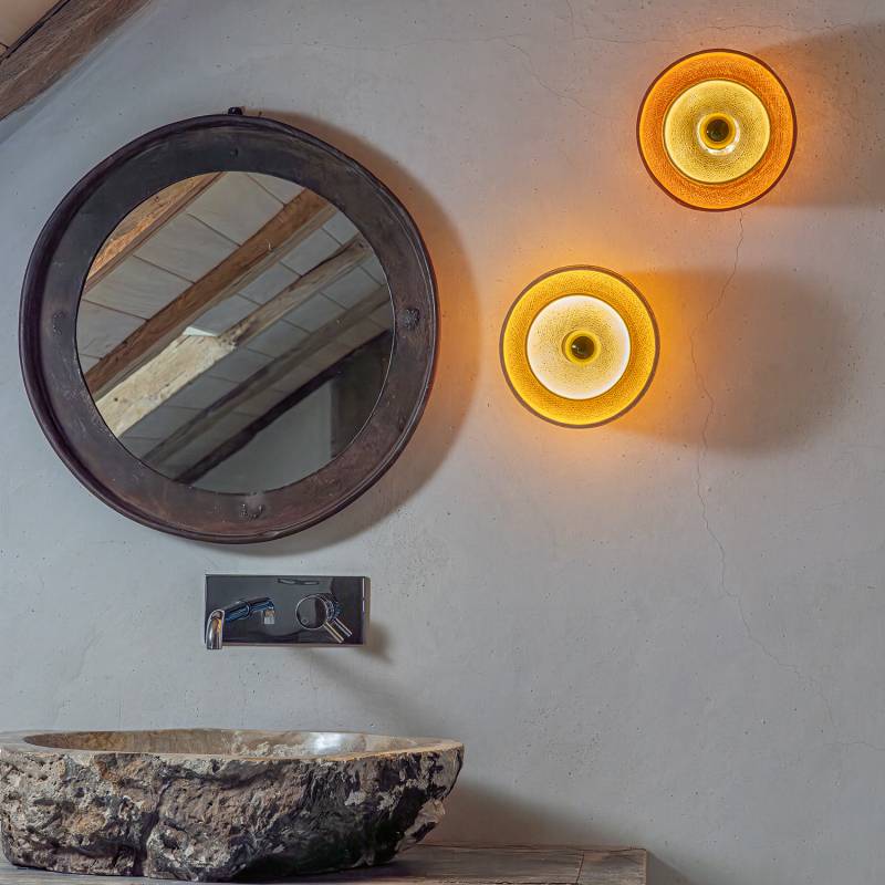 La Case De Cousin Paul Applique Murale Tulipe Aimantée - Nude Et Sable