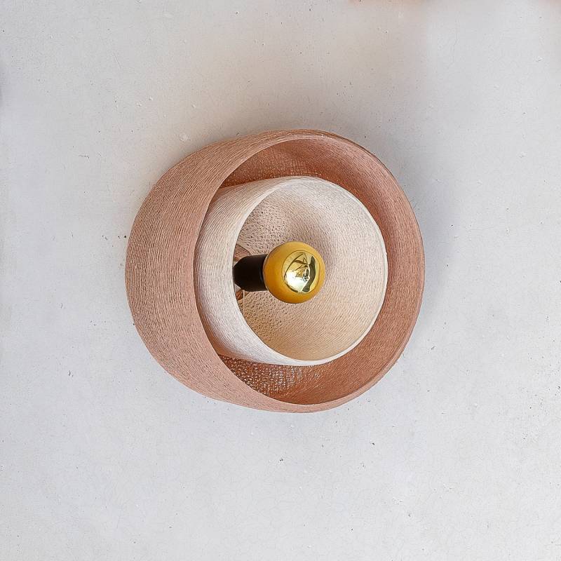 La Case De Cousin Paul Applique Murale Tulipe Aimantée - Nude Et Sable