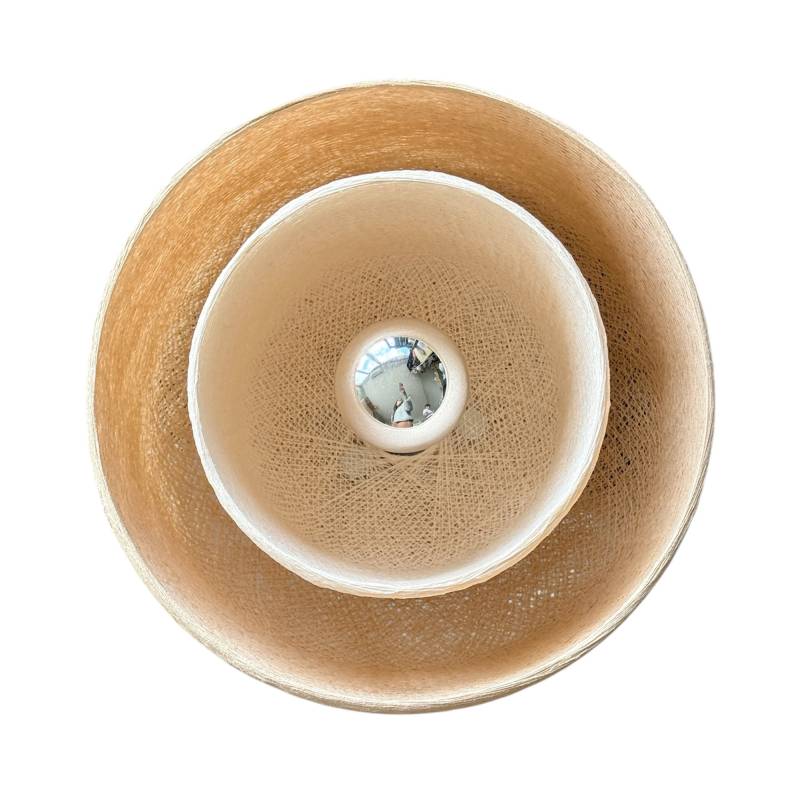 la case de cousin paul Applique murale Tulipe aimantée - sable et écru