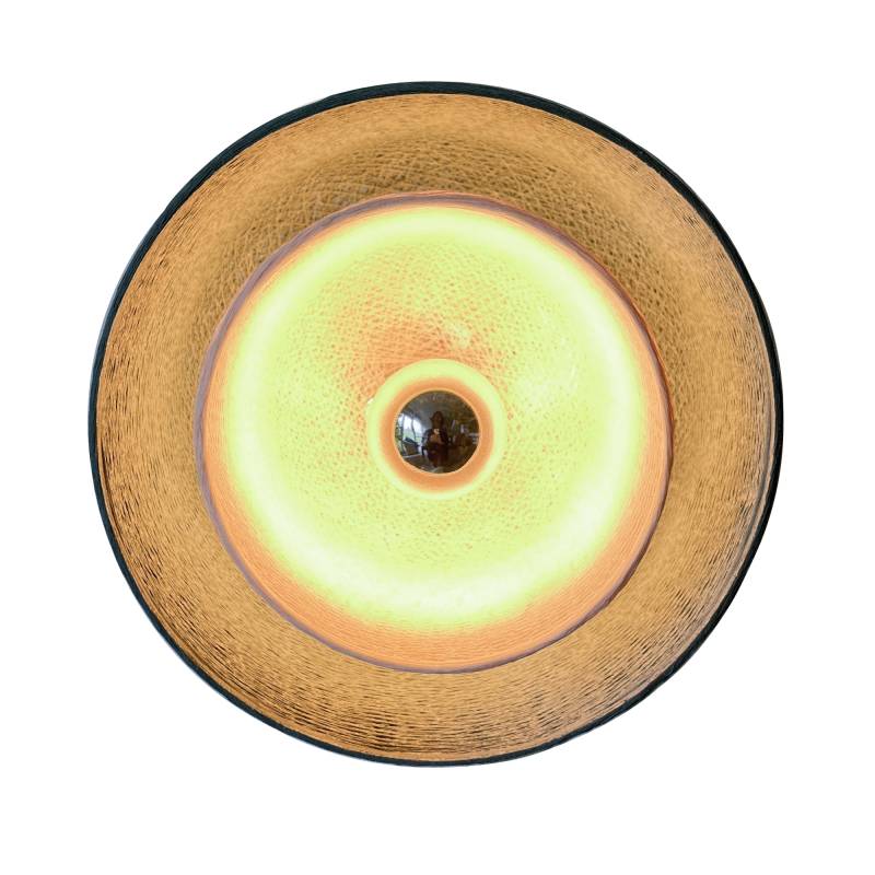 La Case De Cousin Paul Applique Murale Tulipe Aimantée - Vert De Gris Et écru