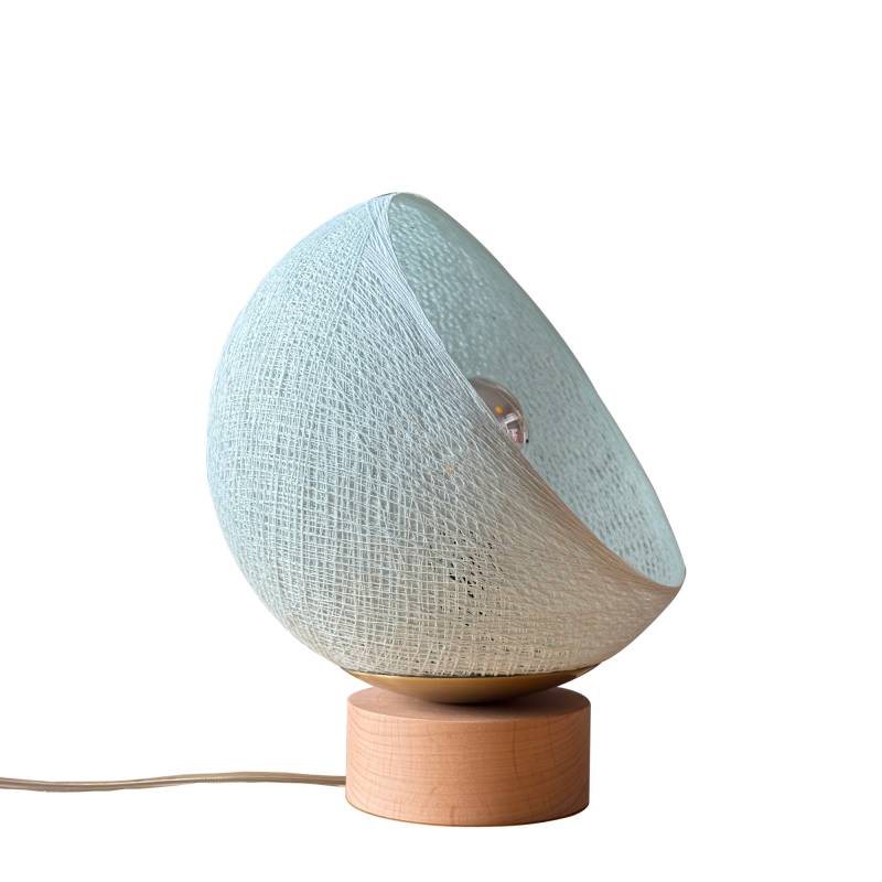 la case de cousin paul Bebop lampe de table avec abat-jour à 360 degrés azur 17cm