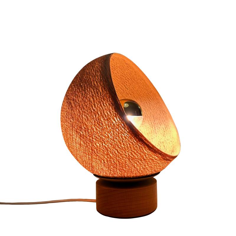 La Case De Cousin Paul Bebop Lampe De Table Avec Abat-jour à 360 Degrés Nude 17cm