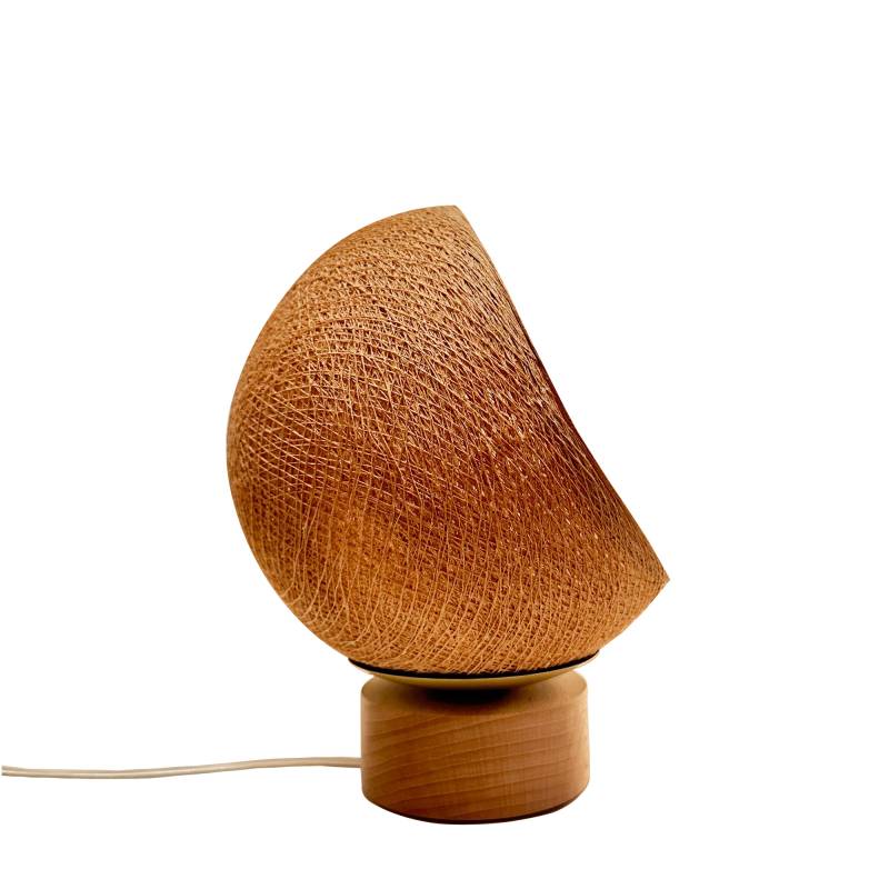 La Case De Cousin Paul Bebop Lampe De Table Avec Abat-jour à 360 Degrés Nude 17cm