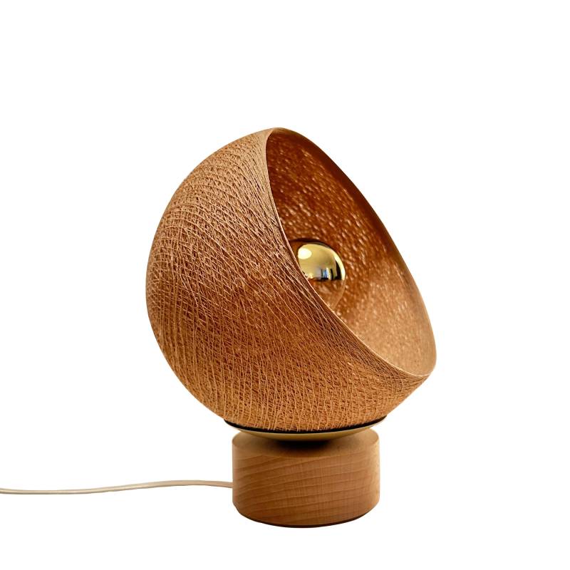 La Case De Cousin Paul Bebop Lampe De Table Avec Abat-jour à 360 Degrés Nude 17cm