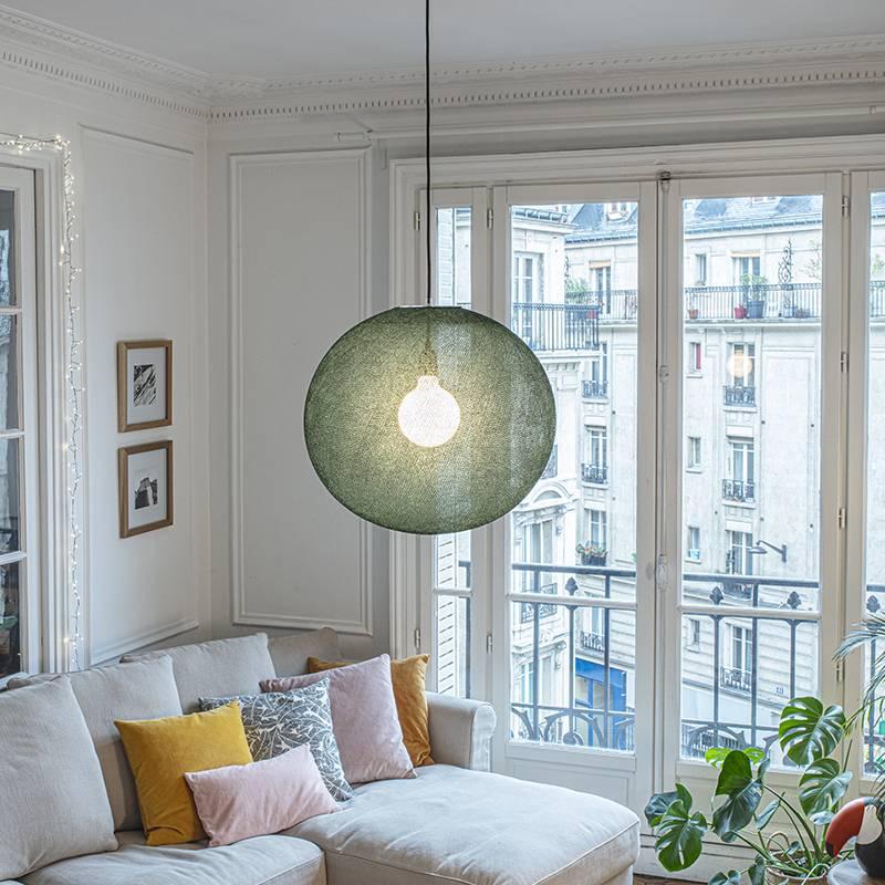 La Case De Cousin Paul Globe Light XL Vert Impérial Ø 50cm - Reconditionné