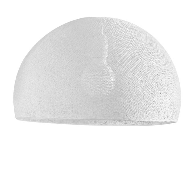 la case de cousin paul Abat-jour Coupole Blanc