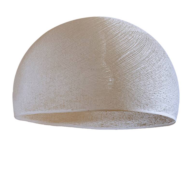 la case de cousin paul Abat-jour Coupole Ecru