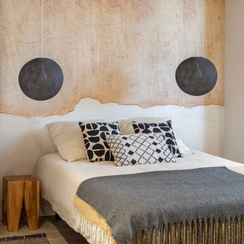 La Case De Cousin Paul Abat-jour Globe Anthracite