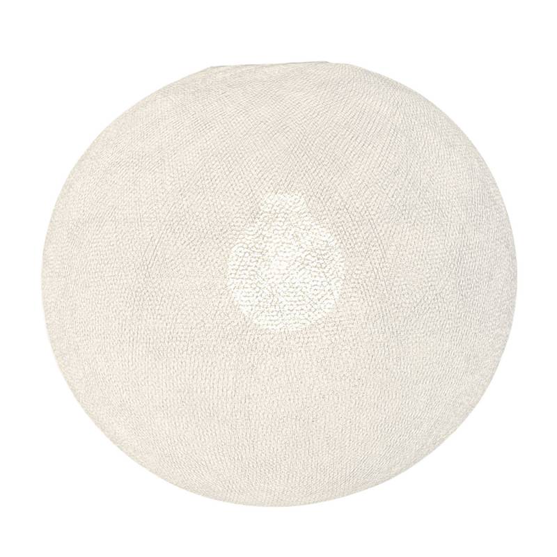 La Case De Cousin Paul Abat-jour Globe Blanc