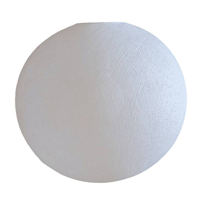 La Case De Cousin Paul Abat-jour Globe Blanc