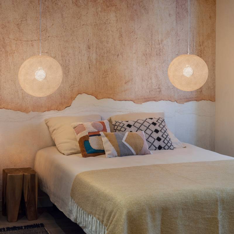 La Case De Cousin Paul Abat-jour Globe Ecru