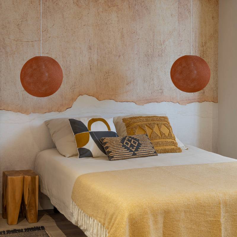 La Case De Cousin Paul Abat-jour Globe Havane