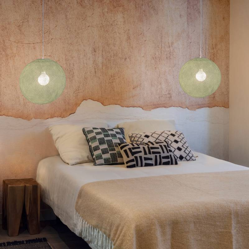 La Case De Cousin Paul Abat-jour Globe Tilleul