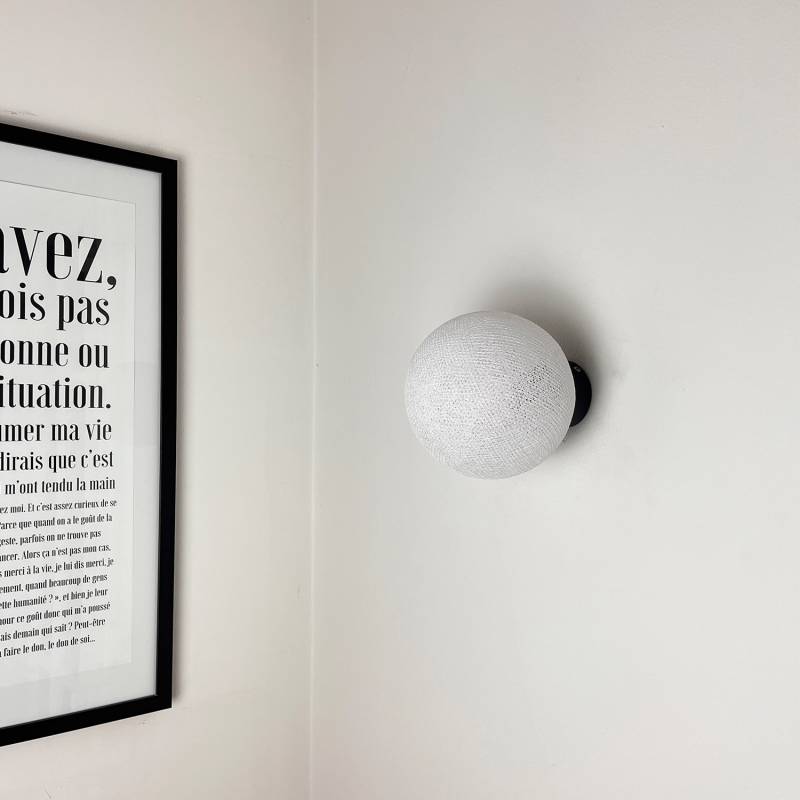 La Case De Cousin Paul Applique Apapa Blanc