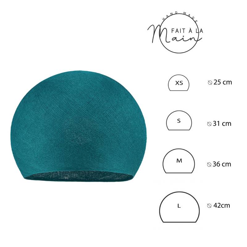 La Case De Cousin Paul Coupole Bleu Paon