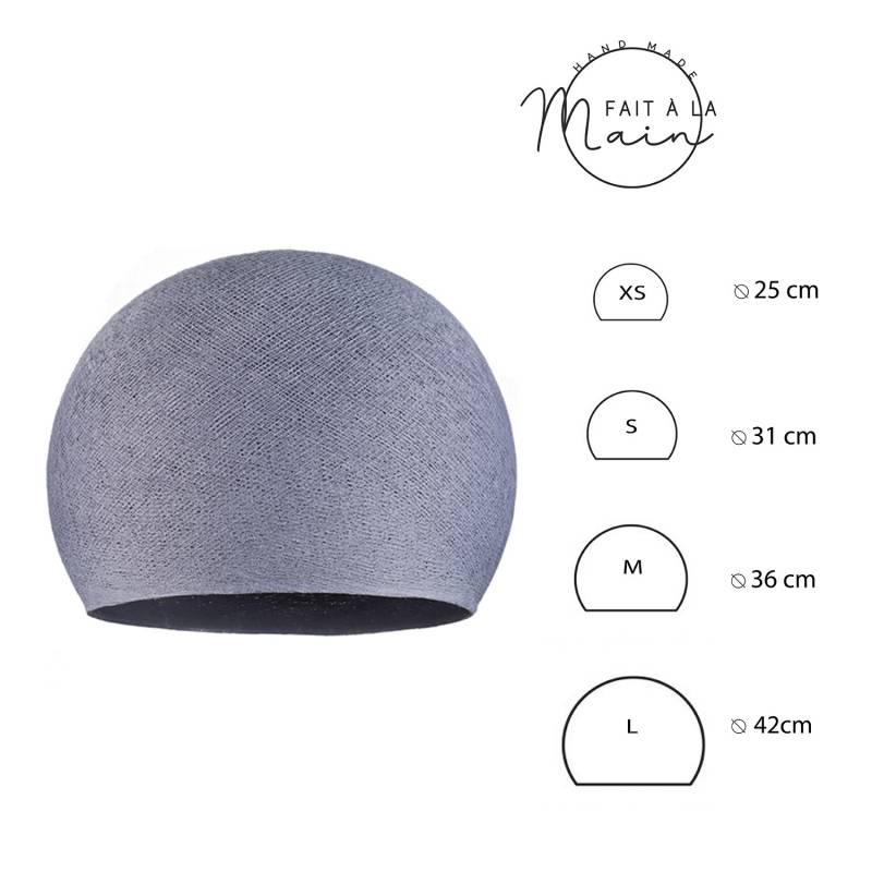 La Case De Cousin Paul Coupole Gris Lilas