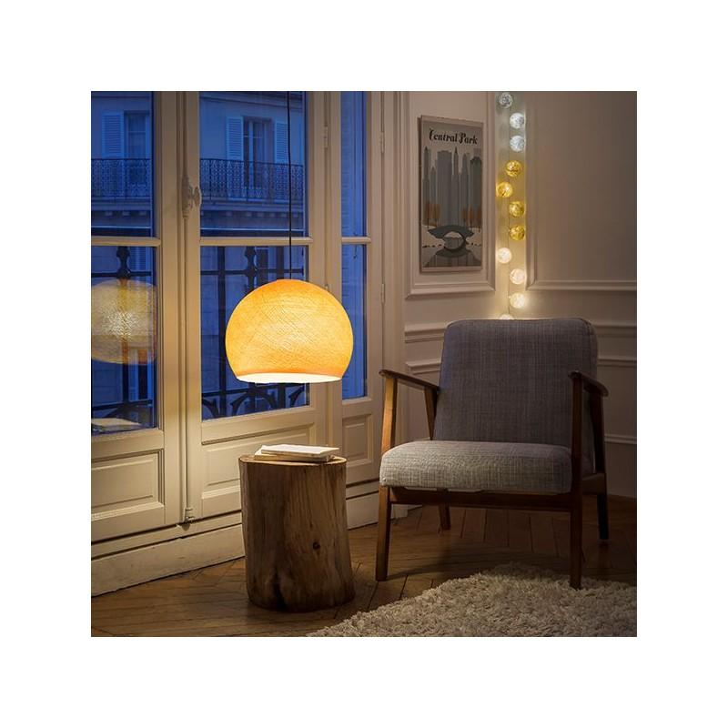 La Case De Cousin Paul Coupole Orange Clair