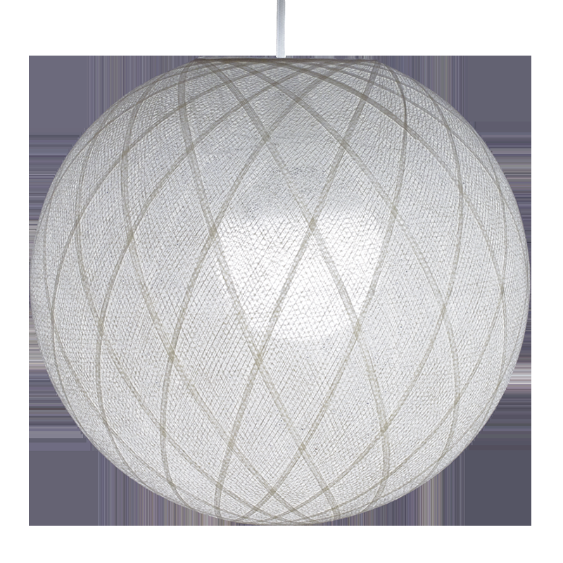 La Case De Cousin Paul Globe Art Déco Blanc