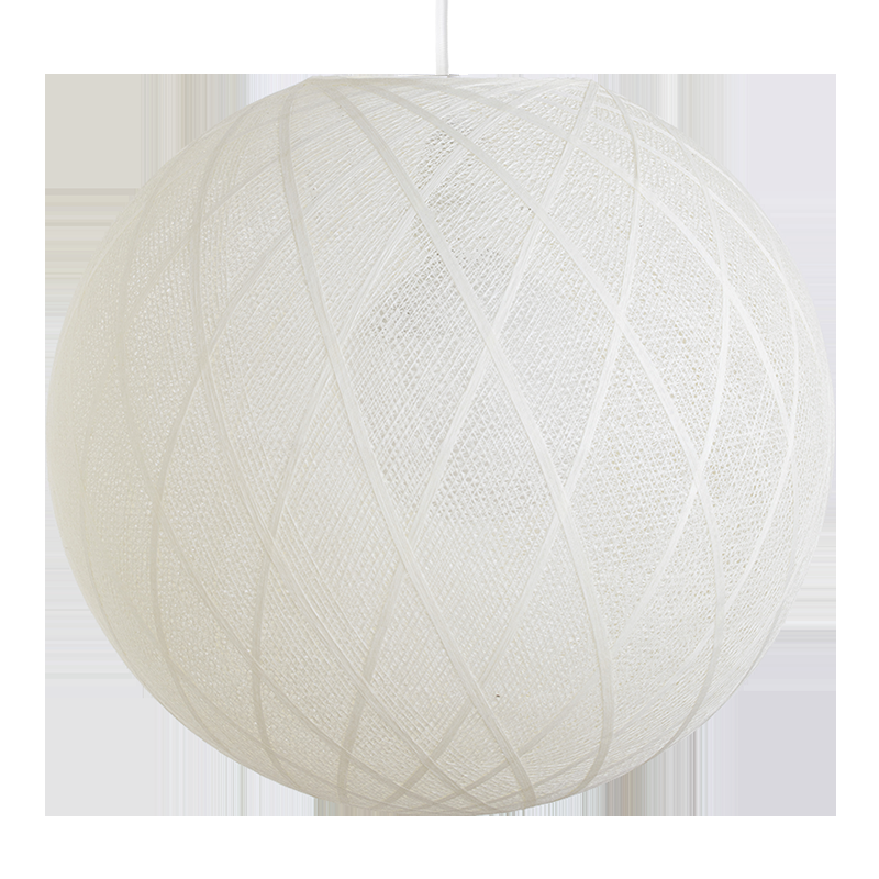 la case de cousin paul Globe Art déco ivoire