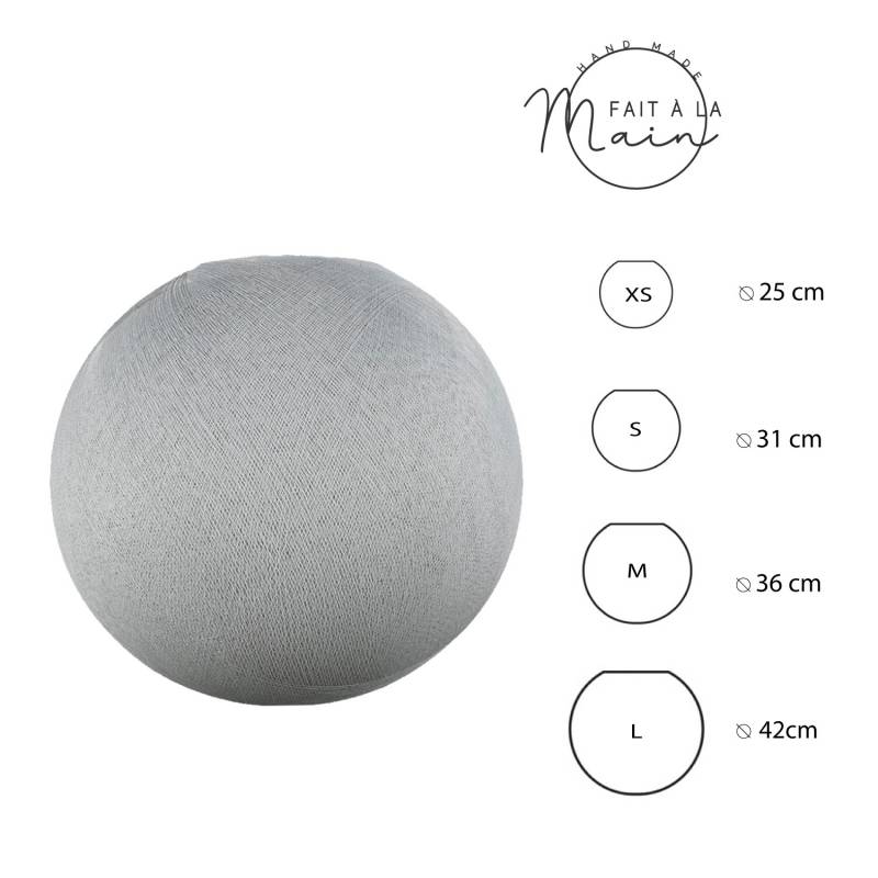 La Case De Cousin Paul Globe Gris Perle