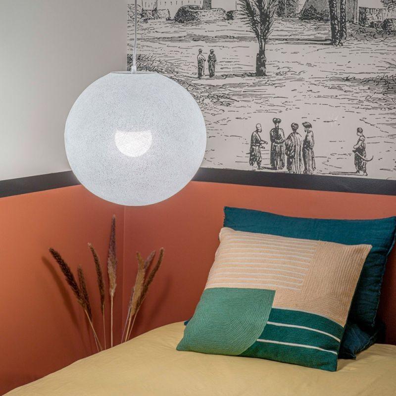 La Case De Cousin Paul Globe Light Blanc Ø 36cm