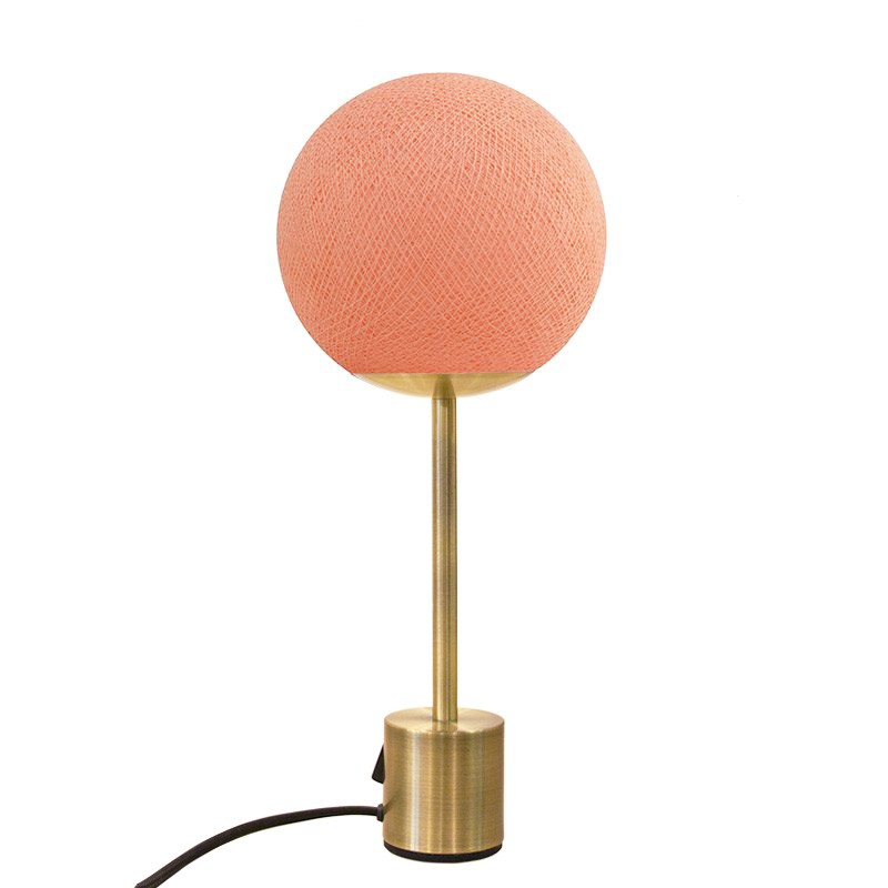 la case de cousin paul Lampe APAPA laiton - Blush